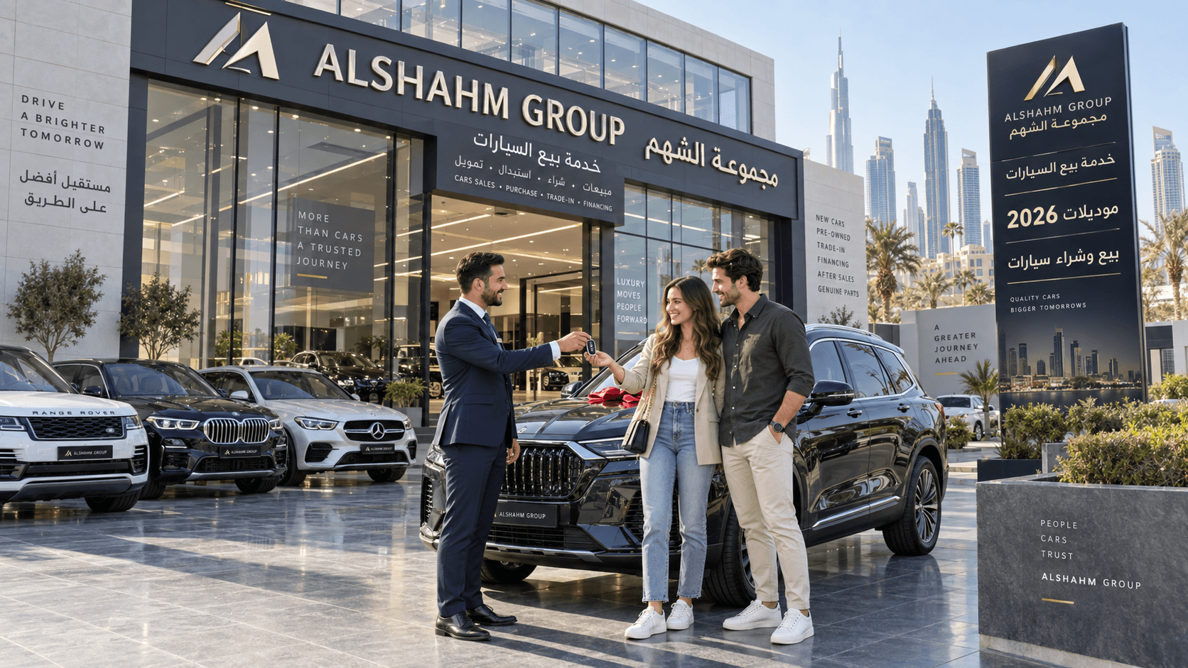 صورة داعمة لقطاع السيارات